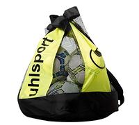 Uhlsport Sac à ballons Logo – Jaune/Noir – Jusqu'à 12 ballons
