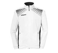 uhlsport 100516102 Veste Mixte Enfant, Blanc/Noir, FR : XS (Taille Fabricant : 164)