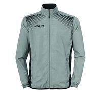 uhlsport 100516105 Veste Homme, Gris foncé mélange/Noir, FR : S (Taille Fabricant : S)