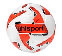 uhlsport 290 Ultra Lite Addglue Junior Ballon de Football pour Enfants Jeu et entraînement, pour Enfants jusqu'à 10 Ans, Football Enfants, Blanc/Orange Fluo/Bleu ma