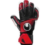 Uhlsport Adults Powerline Supersoft Goalkeeper Gloves Noir/Rouge/Blanc 10 Unisex