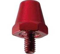 uhlsport ALU 6 KT Chevilles, Adultes, Unisexe, Rouge, 16/18 mm