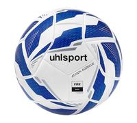 uhlsport Attack Addglue Football Jeunes et Adultes, Blanc/Royal/Bleu, 5