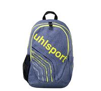 Uhlsport Backpack Sac à Dos Jeans Bleu/Jaune Fluo FR : Taille Unique (Taille Fabricant : Taille Unique)