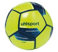 Uhlsport Mini ballon Team Mini – jaune fluo / bleu marine – Taille unique
