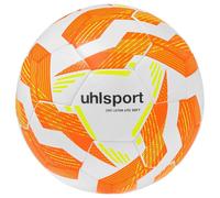 Uhlsport Ballon de football Ultra Lite Soft 290 Enfant Unisexe Taille 4 Blanc/Fluo Orange/Fluo Jaune