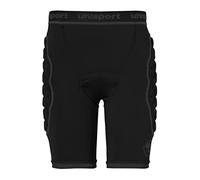 uhlsport Bionikframe Padded Short Black Edition - Short rembourré pour Adultes et Enfants - Pantalon de Protection Court pour Gardien de But de Football, Handball, Volley-Ball, etc.