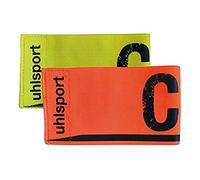 uhlsport Brassard de jeu-1006749010001 Mixte Adulte, Fluo Jaune/Schockred, M