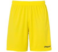 uhlsport Center Basic Short pour Enfant, Enfant, 100334216, Jaune/Noir, 8-9 Ans
