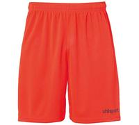 uhlsport Center Basic Short pour Enfant XS Rouge Fluo/Bleu Marine