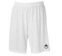 Uhlsport cENTER iI short avec slip intérieur Taille M Blanc - Blanc