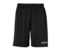 uhlsport Club Short de Football pour Homme, Homme, 100380601, Noir/Blanc, 116