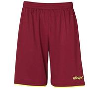 uhlsport Club Short de Football pour Homme XXL Muticolore (Burdeos/Amarillo Fluor)
