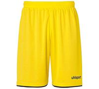 uhlsport Club Shorts Homme, Muticolore (Lima Amarillo/Noir), 128