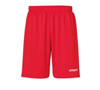 uhlsport Club Shorts Homme, Rouge, Blanc, 128