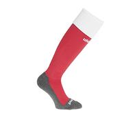uhlsport Club Socks Chaussettes de Football pour Homme M Rouge, Blanc