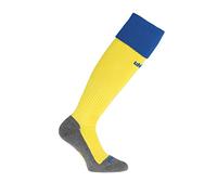 uhlsport Club Socks Chaussettes de Football pour Homme XL Muticolore (Lima Amarillo/Azur)