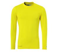 Uhlsport – Maillot de corps DISTINCTION BASELAYER – Mixte – Jaune (Citron) – S
