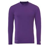 UHLSPORT - DISTINCTION COLORS BASELAYER - Sous Maillot Manche Longues - Matière Légère - Coupe Moulante Ajustée - violet