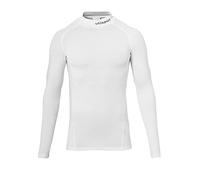 uhlsport Distinction Pro Baselayer Turtle Neck T-Shirt Thermique pour Homme L Blanc