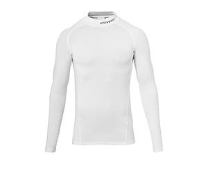 uhlsport Distinction Pro Baselayer Turtle Neck Type de Haut Enfant, weiß, 140 cm