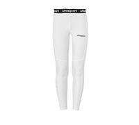 uhlsport Distinction Pro Long Tights Pantalon Homme, Blanc, XXL