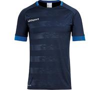 uhlsport Division II Maillot pour Enfant, Enfant, 100380510, Bleu Marine/Bleu Azur, 116 cm