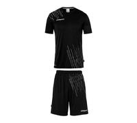 Uhlsport Homme – Set de maillots Score 26 – Complet Noir/Blanc – Taille S (EU)