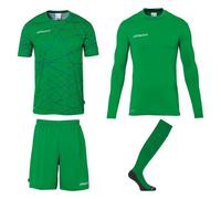 Uhlsport Ensemble manches longues Prediction Vert M Homme