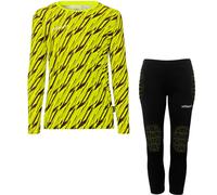 Ensemble Gardien de but manches longues enfant Uhlsport Progressive Jaune 10/12 ans Male