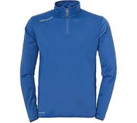 uhlsport Essential 1/4 Zip Sweatshirt Homme, Bleu Marine/Blanc, 4XL