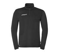 uhlsport Essential 1/4 Zip Top - Pull d'entraînement à col Montant, Rabat de Protection pour la Fermeture éclair et en Polyester recyclé, idéal pour l'entraînement et Les Tenues d'équipe