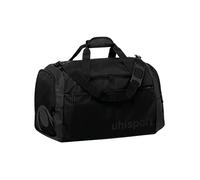 uhlsport Essential 50 L Bag Femmes et Hommes-avec Deux latérales et Une Poche Frontale-Sac pour Le Sport, Les Voyages, Le Fitness, la Gym, Le Handball, Le Football Unisex-Adult, Noir, 50 litres