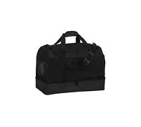 uhlsport ESSENTIAL 50 L Sac de jeux sac de sport Sac de voyage pour femmes et hommes - avec compartiment inférieur - sac pour le sport, les voyages, le fitness, la gym, le handball, le football - noir