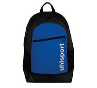 uhlsport ESSENTIAL BACKPACK Sac à Dos Outdoor Indoor Fitness Gym Football Handball Cyclisme - Sac à Dos Multifonctions avec Compartiment Inférieur - Hydrofuge - Bleu Azur/Noir/Blanc - 20 Litres