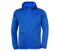 uhlsport Essential Fleece Veste Mixte Enfant, Azur Bleu Mélange, FR : XXS (Taille Fabricant : 116)