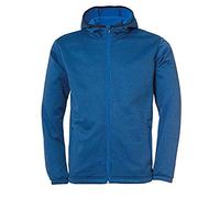 uhlsport Essential Fleece Veste Mixte Enfant, Azur Bleu Mélange, FR : XXS (Taille Fabricant : 152)