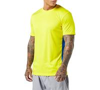 uhlsport Essential Maillot Homme, Limonène Jaune/Azur Bleu, FR (Taille Fabricant : 2XL)