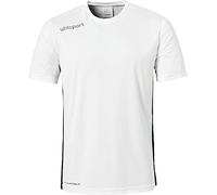 uhlsport Essential Maillot Mixte Enfant, Blanc/Noir, FR : XXS (Taille Fabricant : 104)