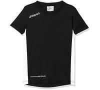 uhlsport Essential Maillot Mixte Enfant, Noir/Blanc, FR : XXS (Taille Fabricant : 104)