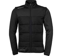 Uhlsport Veste de football Essential Multi Jacket – Manches amovibles – Homme XXXXL Noir
