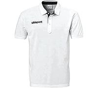 uhlsport Essential Polo Mixte Enfant, Blanc/Noir, FR : XXS (Taille Fabricant : 140)