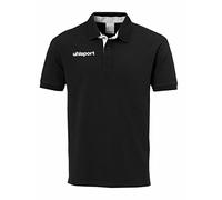 uhlsport Essential Polo Mixte Enfant, Noir/Blanc, FR : XXS (Taille Fabricant : 140)