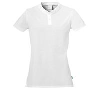 Uhlsport Essential Short Sleeve Polo Blanc S Femme