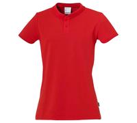 Uhlsport Essential Short Sleeve Polo Rouge XS Femme