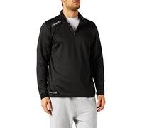 Uhlsport Essential Sweat-Shirt 1/4 Zip Homme Noir/Blanc FR : L (Taille Fabricant : L)