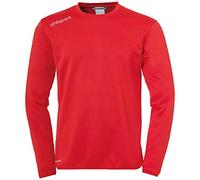 uhlsport Essential Training Top Homme-Manches Longues, Rouge, Blanc, 5XL
