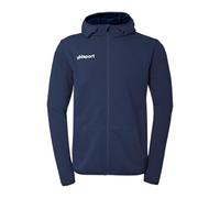 uhlsport Essential Veste à capuche - Veste à capuche sportive avec poches, en coton biologique et polyester recyclé, idéale pour l'entraînement et les loisirs