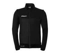 uhlsport Essential Veste multifonction à manches amovibles - Veste de sport 2 en 1 avec poches zippées, tenue d'équipe pour l'entraînement et les activités de plein air