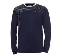 uhlsport Femme Match (Chemise & Short) LS équipe Kit L Blau (Marine/Weiß)